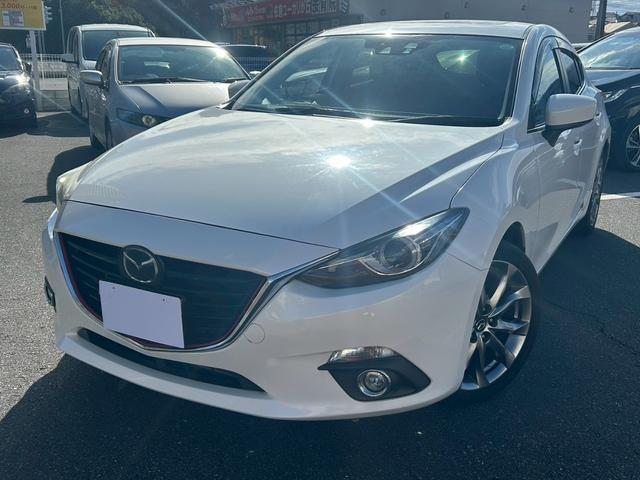 アクセラスポーツ(マツダ) ＸＤ　ＥＴＣ　バックカメラ　ナビ　ＴＶ　オートクルーズコントロール　レーンアシスト　衝突被害軽減システム　アルミホイール　オートライト　ＨＩＤ　サンルーフ　スマートキー　アイドリングストップ　シートヒーター 中古車画像