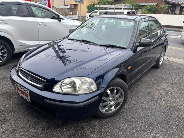 シビックフェリオ ML 5MT 修復歴無し 無限15インチアルミ(1枚目)