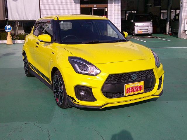 スイフトスポーツ(スズキ) ベースグレード　セーフティパッケージ装着車　６ＡＴ　純正８インチナビ　フルセグＴＶ　ＣＤ　ＤＶＤ　Ｂｌｕｅｔｏｏｔｈ　ドラレコ　バックカメラ 中古車画像