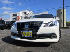 クラウンハイブリッド ロイヤルサルーン 車検2年付き 雹害 HDDナビ BluetoothフルセグTV バックカメラ ETC 革電動シートヒーター&クーラー HIDオートヘッドライト LEDフォグライト 純正17インチアルミホイール 中古車画像