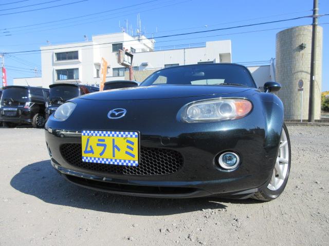 ロードスター(マツダ) ＲＳ　６ＭＴシフト　ＴＥＩＮDampers　Aftermarketマフラー　運転席マツダスピードシート　１７インチアルミホイール　ＳＤナビ　ＢｌｕｅｔｏｏｔｈフルセグＴＶ　バックカメラ　ＥＴＣ 中古車画像