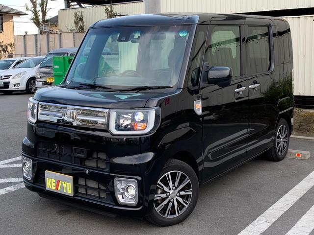 GターボSAII 禁煙車 衝突軽減 両側自動スライド カロツェリア9型ナビ DVD 地デジ ドラレコ バックカメラ CD録音 ブルートゥース USB AUX ETC LEDライト フォグランプ コーナーセンサー アルミ(1枚目)