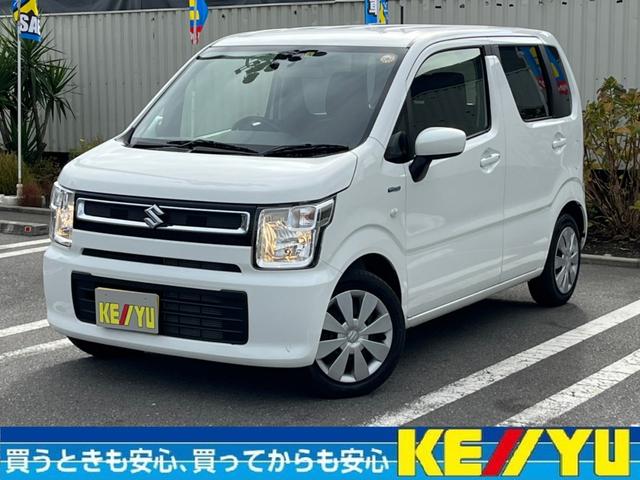 ハイブリッドFX 当店リースアップ 4WD 禁煙 コーナーセンサー 衝突軽減装置 レーンアシスト アイドリングストップ 2021年式タイヤ 純正オーディオ CD AUX ラジオ シートヒーター オートライト 記録簿(1枚目)