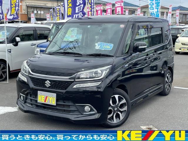 ソリオバンディット ハイブリッドＭＶ衝突軽減【走行４０，３８０ｋｍ●禁煙車】　【２０２２年製ＢＳ夏タイヤ】【☆走行中視聴可能施工済☆Ｂｌｕｅｔｏｏｔｈオーディオ対応ＳＤナビ●全方位カメラ／ＥＴＣ●コムテック製ドラレコ前後２カメラ】自動ドア／オートライトＬＥＤ＆フォグ●ＡＣＣ