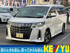 トヨタ　アルファード　２．５Ｓ　Ｃパッケージ衝突軽減【禁煙車１オーナー　７人乗】　【走行４１，００５ｋｍ】【ヒーター付黒革電動シート