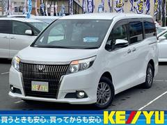 トヨタ　エスクァイア　Ｇｉ　ブラックテーラード衝突軽減【走行７７，２００ｋｍ】　【禁煙車　７人乗●２０２２年製グッドイヤー製夏タイヤ】【ヒーター付専用黒革シート】【１０型Ｂｌｕｅｔｏｏｔｈオーディオ対応ＳＤナビ