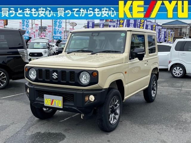 ジムニー ＸＣターボ【衝突軽減●３型●届出済未使用車／走行５ｋｍ】　●オーディオレス【オートマチックハイビーム●オートライトＬＥＤ＆フォグ】【シートヒーター／クルコン／レーンアシスト／アイドリングストップ】スマート＆Ｐスタート●保証書＆取扱説明書