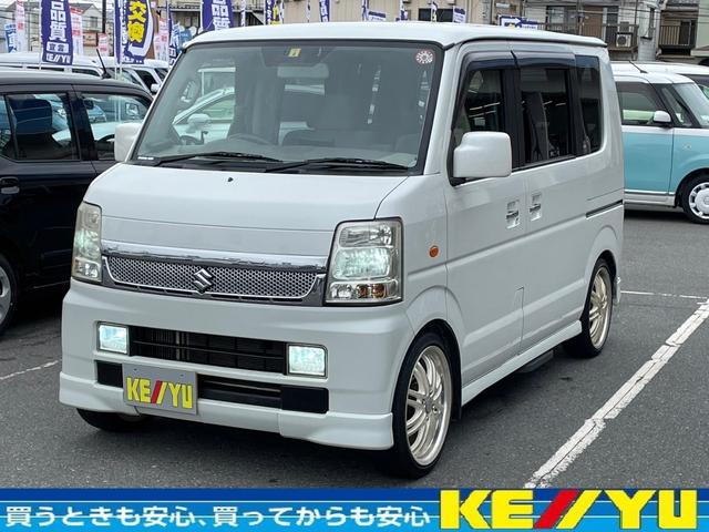 エブリイワゴン(スズキ) ＰＺターボスペシャル【４ＡＴ●走行５２，６３０ｋｍ●禁煙車】　【サンヨー製ポータブルナビ●カロッツェ 中古車画像