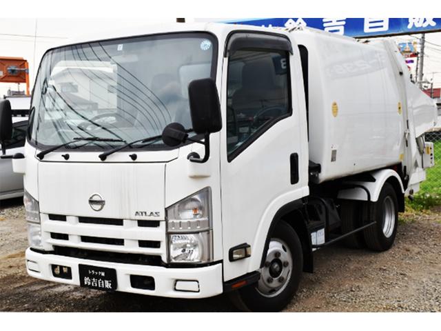 2tプレス式パッカー 走行距離8,2万km 実走行(1枚目)