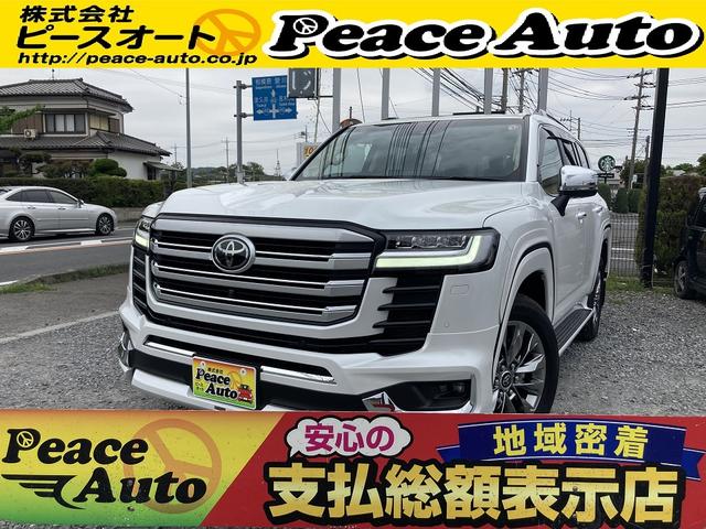 トヨタ ランドクルーザー ＺＸ　令和５年式　車検令和８年７月　走行距離５３００キロ