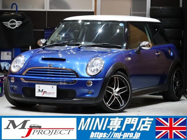 ＭＩＮＩ ＭＩＮＩ クーパーＳ　Ｒ５３後期型　６速ＭＴ　天張り張替済み　ヘッドライトクリアー施工済み　ＨＤＤナビ　フルセグＴＶ　バックカメラ　Ｂｌｕｅｔｏｏｔｈ接続　ＥＴＣ　ドライブレコーダー　１８ＡＷ　消耗部品交換