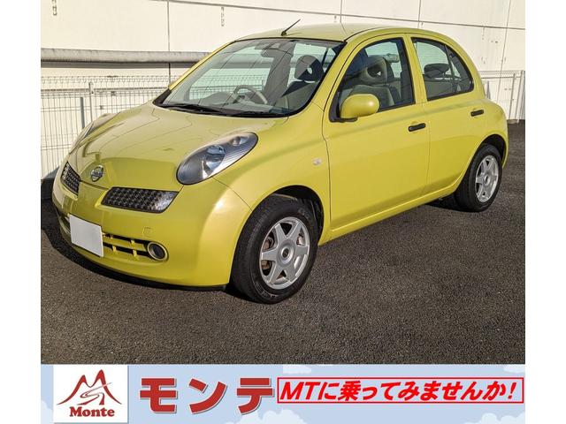 日産 マーチ １２Ｓ　ＭＴ５速　禁煙　ＥＴＣ　パワーウインドウ