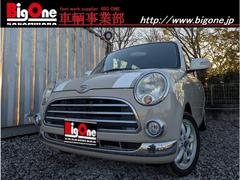 ミラジーノ プレミアムL 走行距離56913km ミニライト15インチAW 純正ナビ DTV Bluetooth キーレス MOMOコンビステアリング カスタムペイント2トーン 中古車画像