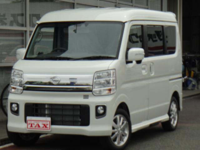 日産 ＮＶ１００クリッパーリオ Ｇ　届出済未使用車　両側電動スライドドア　フォグランプ　ソナーセンサー　ステアリングオーディオスイッチ　ＵＳＢソケット　運転席シートヒーター　電動格納ミラー　スマートキー　アルミホイール　キセノンライト　被害軽減ブレーキ