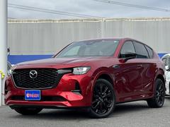 CX-60 XD-ハイブリッド エクスクルーシブスポーツ 純正ナビ・フルセグTV・Carplay・Bluetooth・BOSEサウンド・全周囲カメラ・ETC・ACC・BSM・LKA・黒革シート・シートエアコン・パワーシート・オートHIビーム・純正20AW 中古車画像