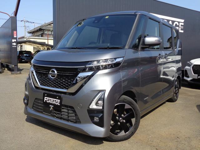 日産 ルークス ハイウェイスター　Ｘ　新品７型ナビ取付渡し　アラウンドビューモニター