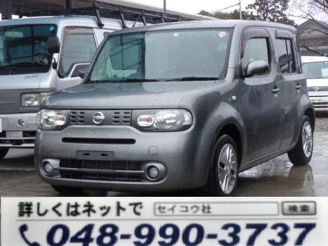 日産 キューブ １５Ｘ　Ｖセレクション　１年保証付　ナビ