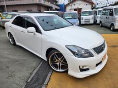 クラウン 2.5アスリート ナビパッケージ フルセグ BTオーディオ ローダウン 社外19AW ETC HID スマートキー 社外シートカバー D席パワーシート モデリスタエアロ 中古車画像