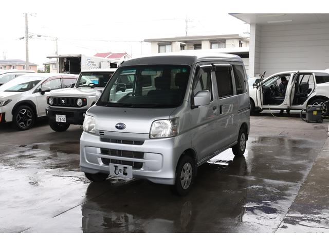 サンバーバン(スバル) ＶＣターボ　ナビ　ワンセグ両側スライドドア前後パワーウィンド　ディーラーＯＰイクリプスナビ（ＡＶＮ１１２ＭＶ）　ワンセグＴＶ　両側スライドドア　エアコン 中古車画像