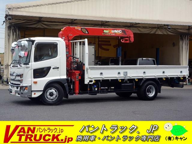 日野 ヒノレンジャー ４トン 標準幅 ３段クレーン ラジコン ロープ穴５対の中古車 グーネット中古車