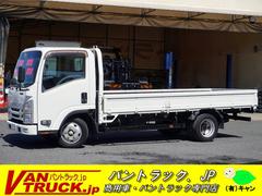 バントラック．ｊｐ／商用車・ハイエース・トラック専門店　（有）キャン ハイエースバン・トラック専門店！総在庫300台！ エルフトラック 標準幅　ロング　平ボディー　２トン積　三方開　荷台鉄板張り