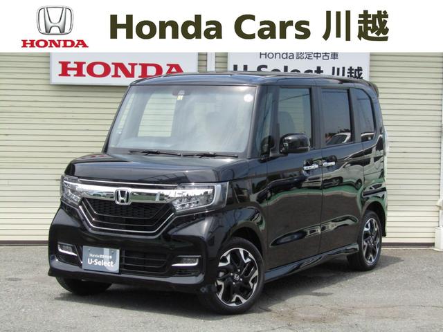 Ｎ−ＢＯＸカスタム(ホンダ) Ｇ・Ｌターボホンダセンシング　ワンオーナー禁煙車ギャザズメモリーナビ（ＶＸＭ−２０５Ｃｉ）ＥＴＣ　フルタイム４ＷＤ　シートＨ　ＶＳＡ　Ｂモニター　ターボ車 中古車画像