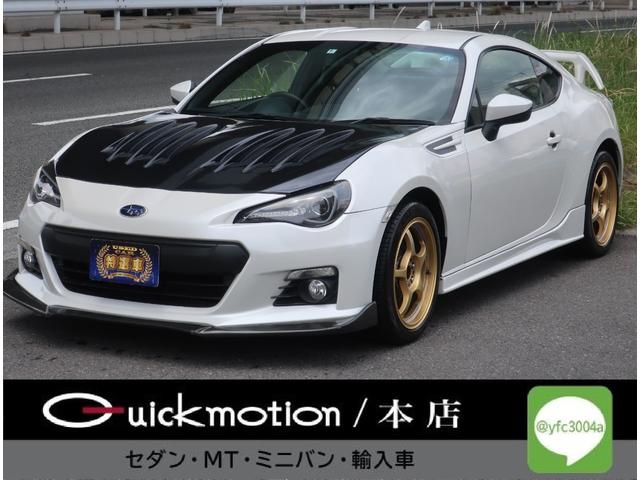 スバル ＢＲＺ Ｓ　６ＭＴ　カーボンフロントスポイラー　サイドエアロ