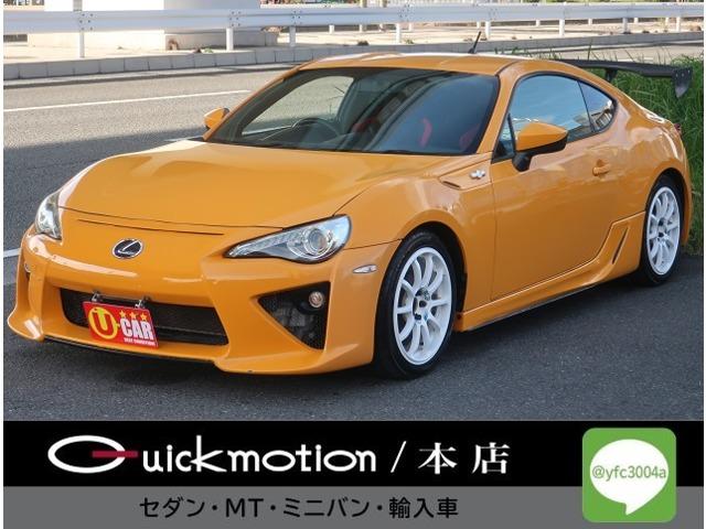 ８６(トヨタ) ＧＴ　６速ＭＴ　ＤＡＭＤエアロ＆トリプルマフラー　ＴＯＭ’Ｓテール　タナベ車高調　アドバン１７インチアルミ　ＧＴウイング 中古車画像