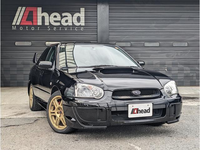 インプレッサ ＷＲＸ　ＷＲ－リミテッド　２００４　全塗装済　スピードライン１７インチアルミ　ＳＴｉブーストメーター　Ｄｅｆｉ水温計