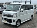エブリイワゴン ＪＰターボ　４ＷＤ　インタークーラーターボ　レーダーブレーキサポート　ナビ　ＴＶ　Ｂｌｕｅｔｏｏｔｈ　ＥＴＣ　シートヒーター　リアヒーター　電格ミラー　エンジンスターター　ルーフキャリア　スマートキー　修復歴なし（1枚目）