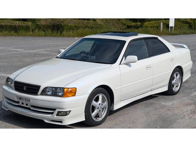 ツアラーＶ　グランドパッケージ　サンルーフ／ＴＲＤメーター／新品ミッション載せ替え／３連メーター／車高調／同色オールペン　合算９万ｋｍ