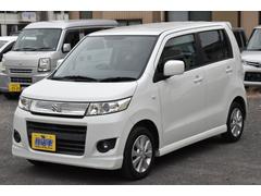 ワゴンRスティングレー X X プッシュスタート パール ナビ テレビ プロジェクターヘッドライト バッテリー新品 取扱説明書 スマートキーx2本 修復歴無し AA評価4点 中古車画像