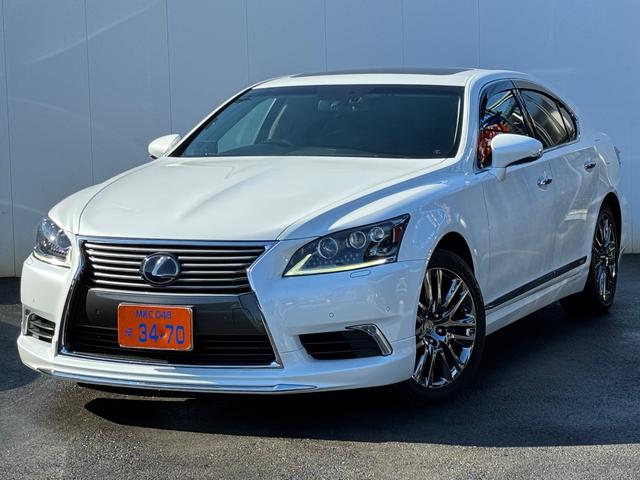 ＬＳ(レクサス) ＬＳ６００ｈ　バージョンＬ　モデリスタエアロ　モデリスタマフラー　純正ＯＰ１９ＡＷ　走行中ＴＶ　本革　サンルーフ　レーダークルーズ　プリクラッシュ　ＥＴＣ 中古車画像