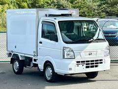 NT100クリッパートラック 4WD 冷蔵冷凍車 -5°C設定 菱重コールドチェーン 菱重コールドチェーン 2コンプレッサー冷凍機 片側スライドドア リヤワンタッチ扉 90度ストッパー 樹脂製スノコ 庫内ライト 荷箱カギ 中古車画像
