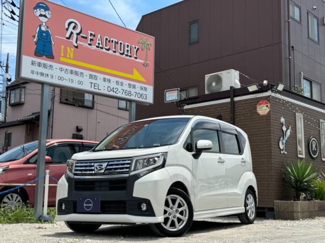 カスタム　Ｘ　ワンオーナー　雹害車　１ＤＩＮオーディオ　スマートキー　エコアイドル　純正アルミ