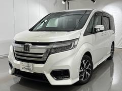 ステップワゴンスパーダ スパーダホンダセンシング 禁煙車 ワンオーナー 純正9インチナビ ミュージックサーバー Bluetooth USB フルセグ リアカメラ ETC2.0 両側電動ドア パドルシフト LED ドアバイザー 純正16インチアルミ 中古車画像