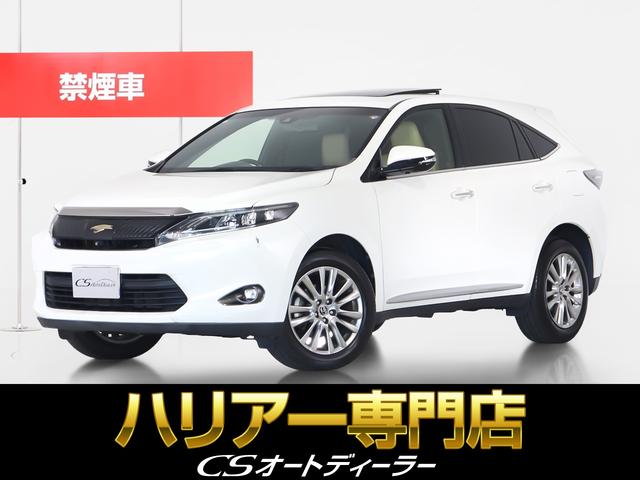 ハリアー(トヨタ) プレミアム　アドバンスドパッケージ　（ワンオーナー）（禁煙車）（パノラマサンルーフ）（ベージュハーフ 中古車画像