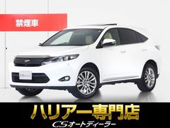 トヨタ　ハリアー　プレミアム　アドバンスドパッケージ　（ワンオーナー）（禁煙車）（パノラマサンルーフ）（ベージュハーフレザーシート）ＪＢＬサウンド　トヨタセーフティセンス