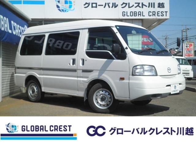 マツダ ＧＬ　ハイルーフ　フロントパワーウインドウ　リヤ両側スライドドア　エアコン　パワステ　運転席エアバック　助手席エアバック　ＣＤ　積載量７５０Ｋｇ　オートマ