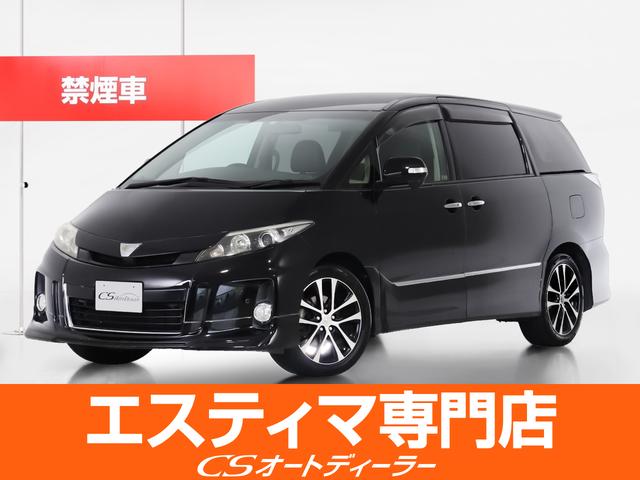 アエラス　プレミアムエディション　（禁煙車）（フリップダウンモニター）（８型ナビ）ワンオーナー／両側電動スライドドア／ハーフレザーシート／パワーシート／カラーバックカメラ／クルーズコントロール／記録簿９枚