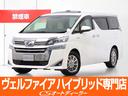 Ｖ　（禁煙車）（整備記録簿６枚）（４ＷＤ）（ツインサンルーフ）純正１０型ナビ／後席モニター／トヨタセーフティセンス／冷暖房本革／バックカメラ／両側自動ドア／パワーバックドア／ＥＴＣ(1枚目)