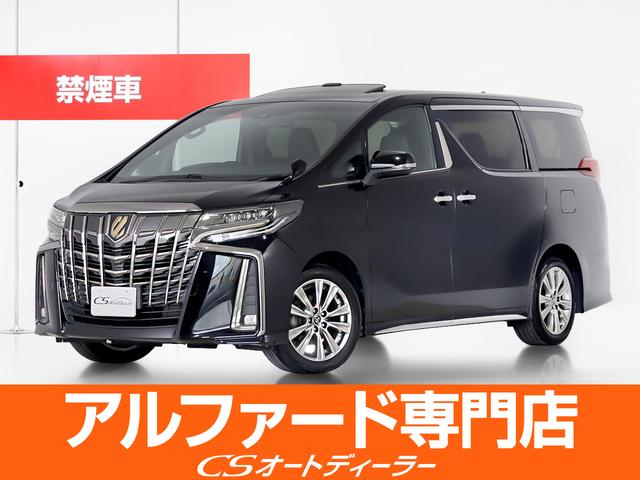 トヨタ アルファード ２．５Ｓ　タイプゴールド　（禁煙車）（特別仕様車）（ツインサンルーフ）（専用黒ハーフレザーシート）セーフティセンス　メーカーディスプレイオーディオ