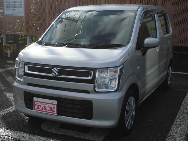 ハイブリッドFX CDプレイヤー装着車 運転席シートヒーター Wエアバッグ ABS リモコンキー(1枚目)