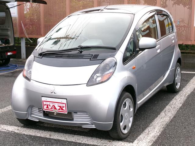 i-MiEV（三菱）Ｍ　東芝製１０．５ｋｗｈモデル　電気温水式エアコン　ＣＤステレオ　キーフリーシステム　前席シートヒーター　プライバシーガラス　走行２２１００ｋｍ　急速充電コネクター 中古車画像