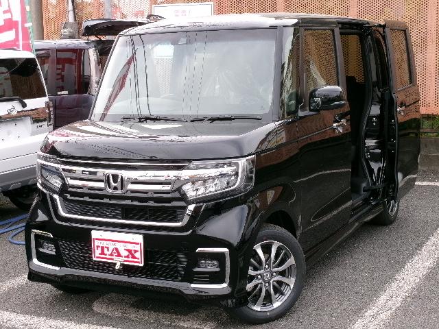 ホンダ Ｎ−ＢＯＸカスタム Ｌ　届出済未使用車　ＨｏｎｄａＳＥＮＳＩＮＧ　ＬＥＤヘッドライト