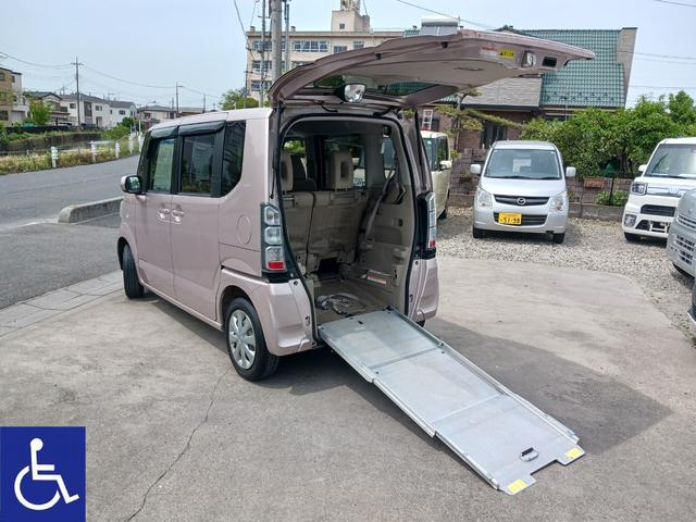 Ｎ−ＢＯＸ＋(ホンダ) 福祉車両　スローパー　タクシーメーター付　電動ウインチ　ナビ　ＴＶ　ＥＴＣ 中古車画像