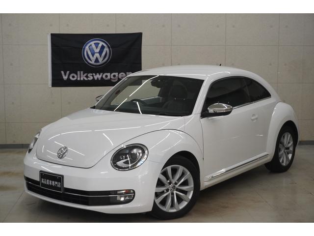 ザ・ビートル(フォルクスワーゲン) デザインレザーパッケージ　黒革シート　ナビ　ＴＶ　バックカメラ　ドライブレコーダー 中古車画像