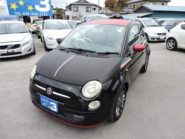 ５００(フィアット) １．２　ポップ　キーレス　ＥＴＣ　ドラレコ　ポータブルナビ　ワンセグ　ＣＤ　記録簿２８年２９年３０年Ｒ２年４年６年 中古車画像