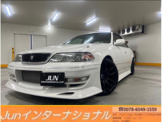 トヨタ マークII ツアラーＶ　１ｊｚターボ　５速ミッション公認済　Aftermarket Aero