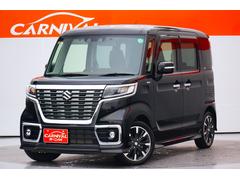 スペーシアカスタム ハイブリッドXS ワンオーナー 禁煙車 社外メモリーナビ フルセグ バックカメラ ETC ドラレコ レーダーブレーキサポート レーダークルーズコントロール 両側パワースライド コーナーセンサー シートヒーター 中古車画像
